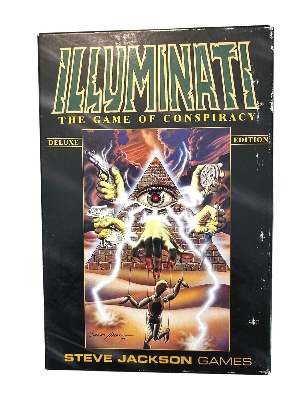 Illuminati Deluxe Edition Game by Steve Jackson Games: The Game of Conspiracy